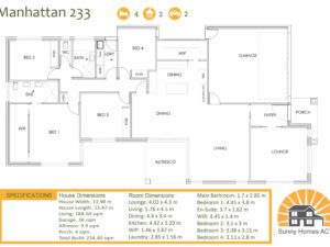 Manhattan 233 home plan