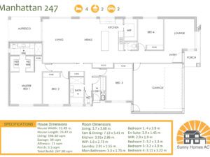 Manhattan 247 floor plan