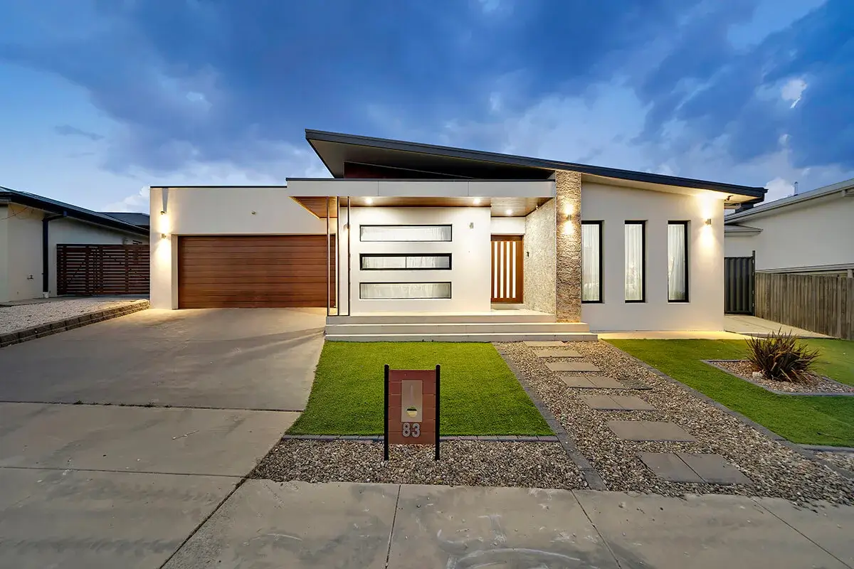 single storey home