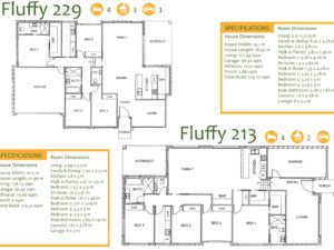 Fluffy 213 & 229 house plan