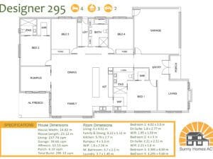 single storey home plan