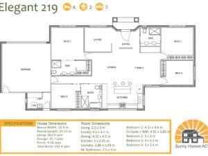 single storey home plan
