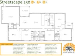 Streetscape 230 home design