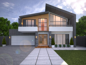 double storey home