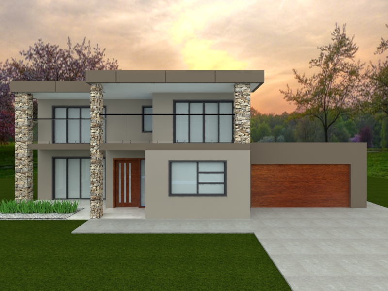 double storey home