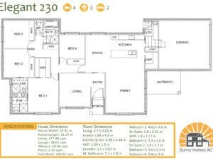 single storey home plan