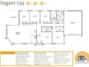 single storey home plan