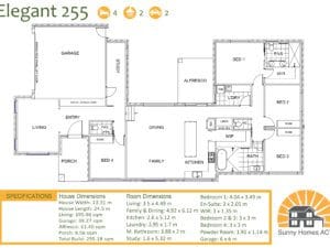 single storey home plan