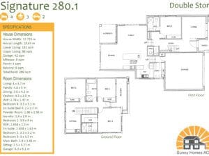 double storey home design