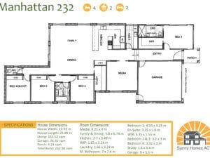 single storey home design