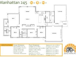 single storey home plan