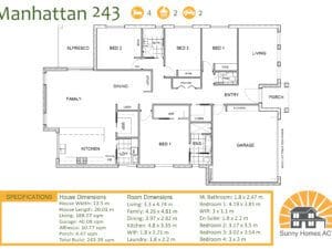 single storey home plan